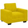 vidaXL Sessel Gelb 100x77x82 cm Samt