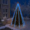 vidaXL Weihnachtsbaum-Lichternetz mit 400 LEDs Blau 400 cm