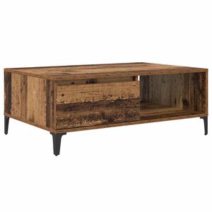 vidaXL Couchtisch Altholz 90 x 60 x 35 cm Holzwerkstoff