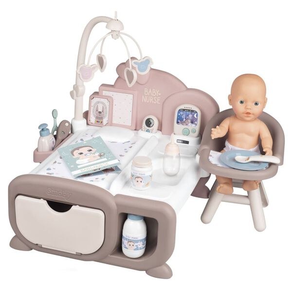 Smoby Baby Nurse Cocoon Puppen-Spielzimmer