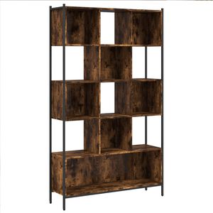 vidaXL B&uuml;cherregal R&auml;uchereiche 102x28x172 cm Holzwerkstoff