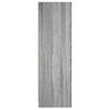 vidaXL Badschrank Grau Sonoma 30x30x95 cm Holzwerkstoff