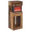 vidaXL Elektrokamin Altholz 35 x 30 x 86 cm Holzwerkstoff