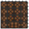 vidaXL Terrassenfliese 11 pcs Teak 30 x 30 cm WPC