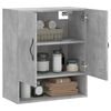 vidaXL Wandschrank Betongrau 60x31x70 cm Holzwerkstoff