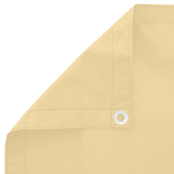 vidaXL Balkonsichtschutz PU-beschichtetes Oxford-Textil alu