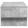 vidaXL Couchtisch Beton Grau 80 x 46 x 35 cm Holzwerkstoff