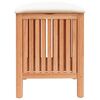 vidaXL Badhocker 40,5x40x52 cm Massivholz Nussbaum