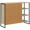 vidaXL Seitenschrank Sonoma 96,5 x 30 x 75 cm Holzwerkstoff