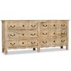 vidaXL Sideboard Massivholz Mango 200x40x90 cm