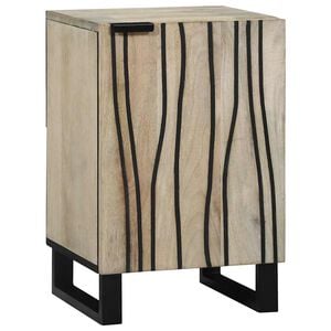 vidaXL Waschbeckenschrank Wei&szlig; 38 x 33 x 58 cm Holzwerkstoff