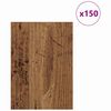 vidaXL Dekoplatten 150 pcs Altholz 21 x 30 x 0,27 cm Holzwerkstoff