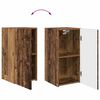 vidaXL TV-Schrankset 4 pcs Altholz Holzwerkstoff