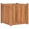 vidaXL Hochbeet 50x50x50 cm Massivholz Teak