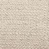 vidaXL Teppich ZIZUR Creme 120x120 cm Jute-Optik Indoor und Outdoor