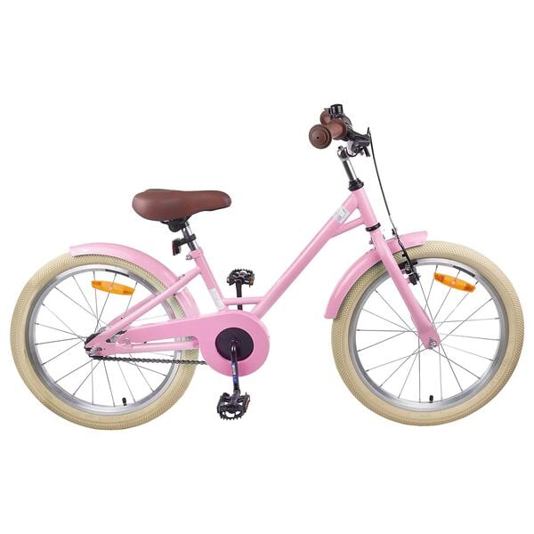 vidaXL Kinderfahrrad 20 Zoll f&uuml;r 6-11 Jahre alt Hellrosa