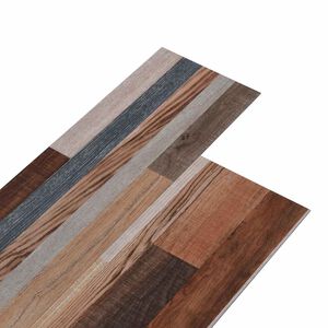 vidaXL Bodenplanken Mehrfarbig 5,26 m&sup2; 18 Stk. PVC
