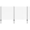 vidaXL Kettenzaun mit Pfosten 10 x 1,2 m (B x H)