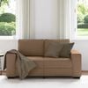 vidaXL 2-Sitzer-Sofa Braun 160x77x82 cm Stoff