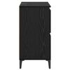 vidaXL Sideboards 3 pcs Schwarz Eichen-Optik 60 x 35 x 70 cm