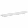 vidaXL Fensterbank Wei&szlig; 60 x 15 x 4,5 cm PVC
