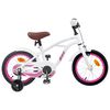 vidaXL Kinderfahrrad 12 Zoll f&uuml;r 2-4 Jahre alt Wei&szlig;