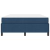 vidaXL Boxspringbett Blau 160 x 200 cm Stoff