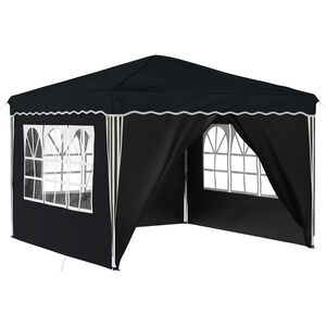 vidaXL Pop-up Partyzelt Anthrazit 288 x 288 x 245 cm Oxford-Stoff