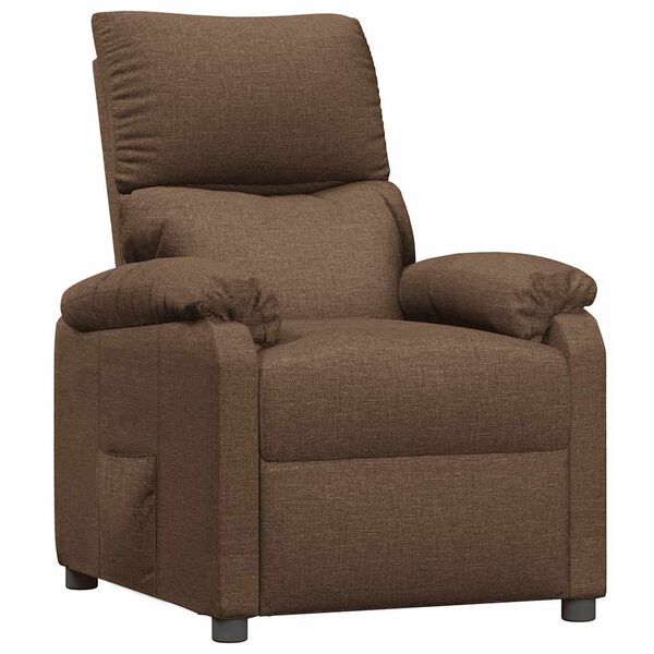 vidaXL Relaxsessel Braun Stoff