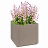 vidaXL Gartenblumentopf Grau 36 x 36 x 35 cm Polypropylen