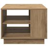 vidaXL Couchtisch Artisan-Eiche 55x55x42 cm Holzwerkstoff
