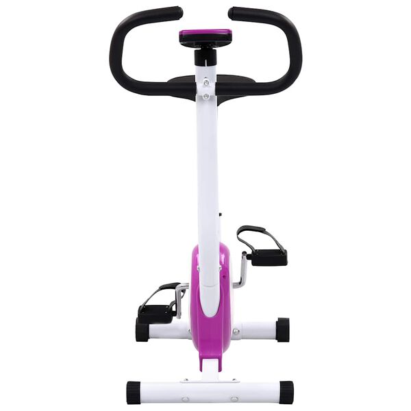 vidaXL Heimtrainer mit Riemenantrieb Lila