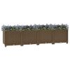vidaXL Hochbeet 160 x 40 x 38 cm Polypropylen