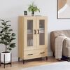 vidaXL Highboard Sonoma-Eiche 69,5x31x115 cm Holzwerkstoff