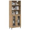 vidaXL Highboard Artisan-Eiche 69,5 x 34 x 180 cm
