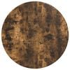 vidaXL Tischplatte &Oslash; 70 x 1,5 cm Rund Holzwerkstoff Raucheiche