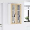 vidaXL K&uuml;chenwandschrank Sonoma-Eiche 60 x 31 x 100 cm Holzwerkstoff