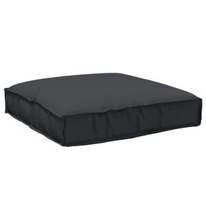 vidaXL Palettkissen f&uuml;r geeigneten Sitz Schwarz 80 x 80 x 12 cm