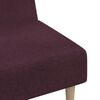 vidaXL Schlafsofa 2-Sitzer Lila Stoff