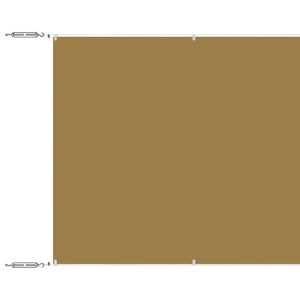 vidaXL Senkrechtmarkise Beige 60x1200 cm Oxford-Gewebe