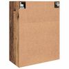 vidaXL H&auml;ngeschrank Wandmontiert Braun 69.5 x 34 x 90 cm Holzwerkstoff