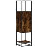 vidaXL Highboard R&auml;uchereiche 35,5x35x139 cm Holzwerkstoff Metall