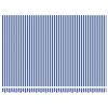 vidaXL Einziehbare Markise Blau und Wei&szlig; 400 x 300 cm