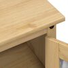vidaXL TV-Schrank Corona 100x45x58 cm Massivholz Kiefer