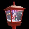 vidaXL Weihnachts-Stra&szlig;enlampe mit Weihnachtsmann 180 cm LED