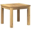vidaXL Couchtisch Wei&szlig; 40 x 40,5 x 36 cm Massivholz Akazie