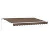 vidaXL Ausziehbare Markise Taupe 300 x 250 cm Polyester und Aluminium