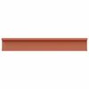 vidaXL Wandregal mit Regal 4 pcs Rot 60 x 9 x 3 cm Holzwerkstoff