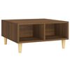 vidaXL Couchtisch Braun Eichen-Optik 60x60x30 cm Holzwerkstoff