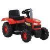 vidaXL Trettraktor f&uuml;r Kinder Rot und Schwarz